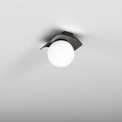 MODERN BALL WP LED 3000K natynkowy czarny struktura 46970-M930-D0-00-12