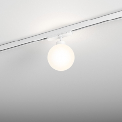 MODERN BALL simple midi LED track biały struktura  16386-L930-D0-00-13