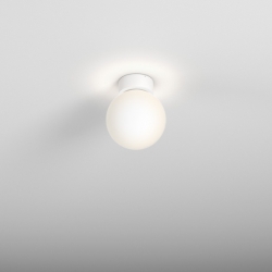 MODERN BALL simple midi WP LED hermetic M930 natynkowy biały struktura 47000-M930-D0-00-13