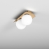 MODERN BALL WP x2 LED 3000K natynkowy złoty struktura 46971-M930-D0-00-19