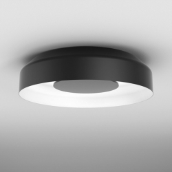 MAXI RING dot LED M930 plafon czarny-biały   47027-M930-DW-PH-12