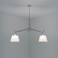 TOLOMEO BASCULANTE SUSPENSION 2 ARMS 0630010A KORPUS LAMPY ARTEMIDE