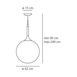 Castore suspension 42 1051010A LAMPA WISZĄCA ARTEMIDE
