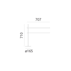TALAK PROFESSIONAL TABLE 0687510A  LAMPA BIURKOWA ARTEMIDE