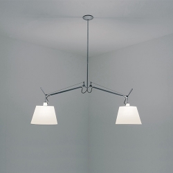 TOLOMEO BASCULANTE SUSPENSION 2 ARMS 0630010A KORPUS LAMPY ARTEMIDE