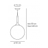 Castore suspension 42 1051010A LAMPA WISZĄCA ARTEMIDE