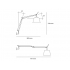 TOLOMEO BASCULANTE 09470 KORPUS LAMPY z abażurem Fi-18  Różne rodzaje