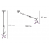 TOLOMEO DECENTRATA SUSPENSION KORPUS LAMPY 0629000A ARTEMIDE