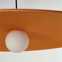 FREYA ORANGE FILCOWA LAMPA WISZĄCA LED	AZ5906  AZZARDO