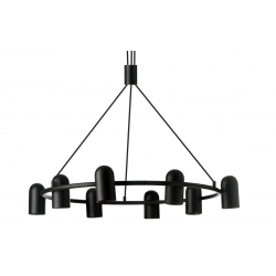 VIVI 8 CZARNA LAMPA WISZĄCA 				AZ5732   AZZARDO