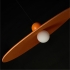 FREYA ORANGE FILCOWA LAMPA WISZĄCA LED	AZ5906  AZZARDO
