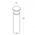 ELIAS 50 LAMPA OGRODOWA LED  IP65   AZZARDO