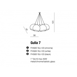 GULIA 7 ZWIS AZZARDO   Różne kolory