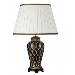 TAIPEI STOŁOWA CZARNA   Designer's Lightbox  Elstead Lighting
