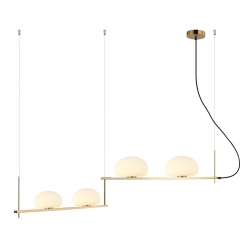 KERNIO LAMPA WISZĄCA PND-357784-BRO+W    ITALUX