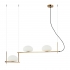KERNIO LAMPA WISZĄCA PND-357783-BRO+W    ITALUX