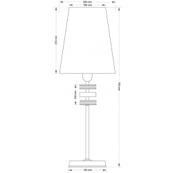 ADRIA LAMPA GABINETOWA ADR-LG-1  KUTEK
