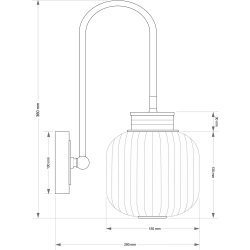 ALBA KINKIET ALB-K-1  KUTEK