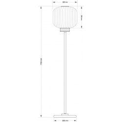 ALBA LAMPA STOJĄCA ALB-LS-1  KUTEK