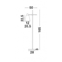 SINCE LAMPA STOJĄCA  LE41782   Luces Exclusivas