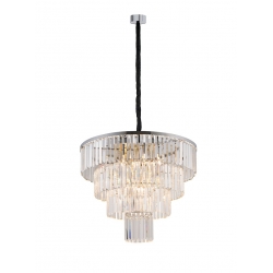 CRISTAL SILVER L LAMPA WISZĄCA 7615   NOWODVORSKI