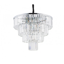 CRISTAL SILVER L LAMPA WISZĄCA 7615   NOWODVORSKI