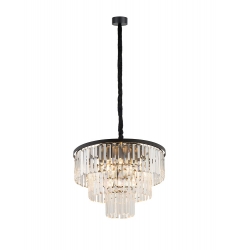 CRISTAL BLACK M LAMPA WISZĄCA 7616   NOWODVORSKI