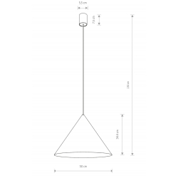 ZENITH L LAMPA WISZĄCA 8005   NOWODVORSKI