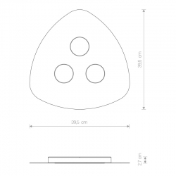 ORGANIC PLAFON 8302  NOWODVORSKI