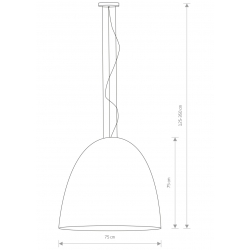 EGG XL LAMPA WISZĄCA 9025   NOWODVORSKI