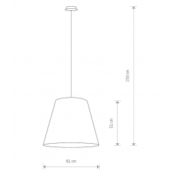 MOSS LAMPA WISZĄCA 9737   NOWODVORSKI