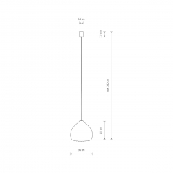 BOHO S LAMPA WISZĄCA 11150 NOWODVORSKI