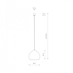 BOHO M LAMPA WISZĄCA 11151 NOWODVORSKI