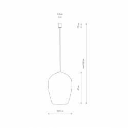 HAITI L LAMPA WISZĄCA 11165 NOWODVORSKI