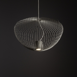 PUMPKIN M SILK GRAY LAMPA WISZĄCA 11244 NOWODVORSKI