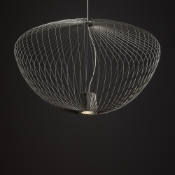 PUMPKIN L SILK GRAY LAMPA WISZĄCA 11251  NOWODVORSKI