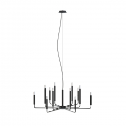 ORTO XII A CZARNA LAMPA WISZĄCA 11462 NOWODVORSKI