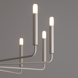 ORTO XII B SILK GRAY LAMPA WISZĄCA 11465 NOWODVORSKI