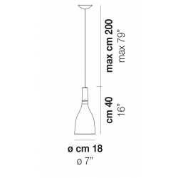 SCINTILLA SP LED LAMPA WISZĄCA VISTOSI Różne kolory