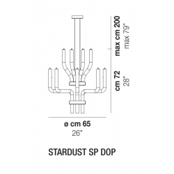 STARDUST SP DOP LAMPA WISZĄCA VISTOSI