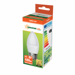 LED 6W E27 świeczka SPECTRUM 13061