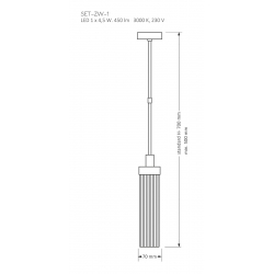 SETI ZWIS SET-ZW-1 LED      KUTEK MOOD