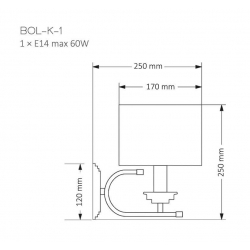 BOLT KINKIET BOL-K-1  KUTEK MOOD