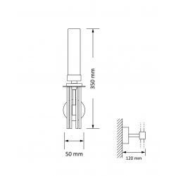 MUSSA KINKIET MUS-K-1  KUTEK MOOD