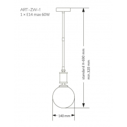 ARTU GLASS ZWIS ART-ZW-1-G  KUTEK MOOD